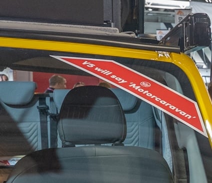 A CampoerKing van that already has V5C categorisation