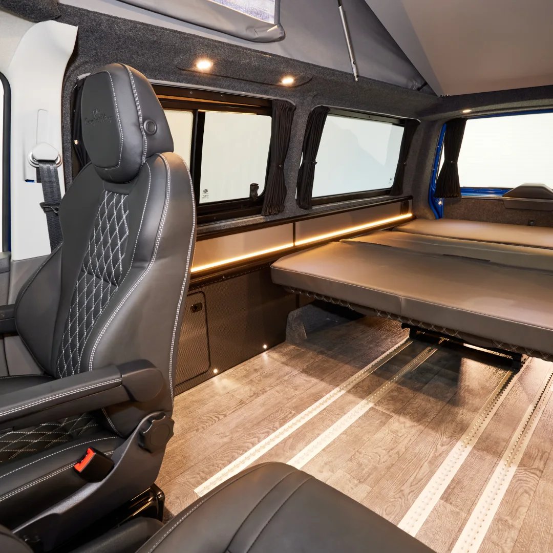 Discover the CamperKing Pursuits rail floor system