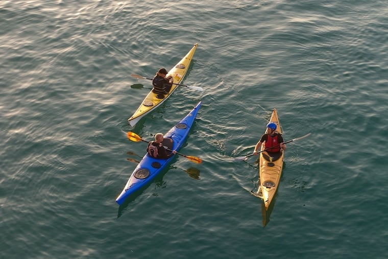 Ocean kayaking