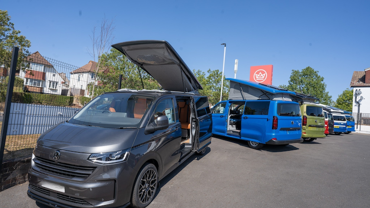Surrey showroom forecourt