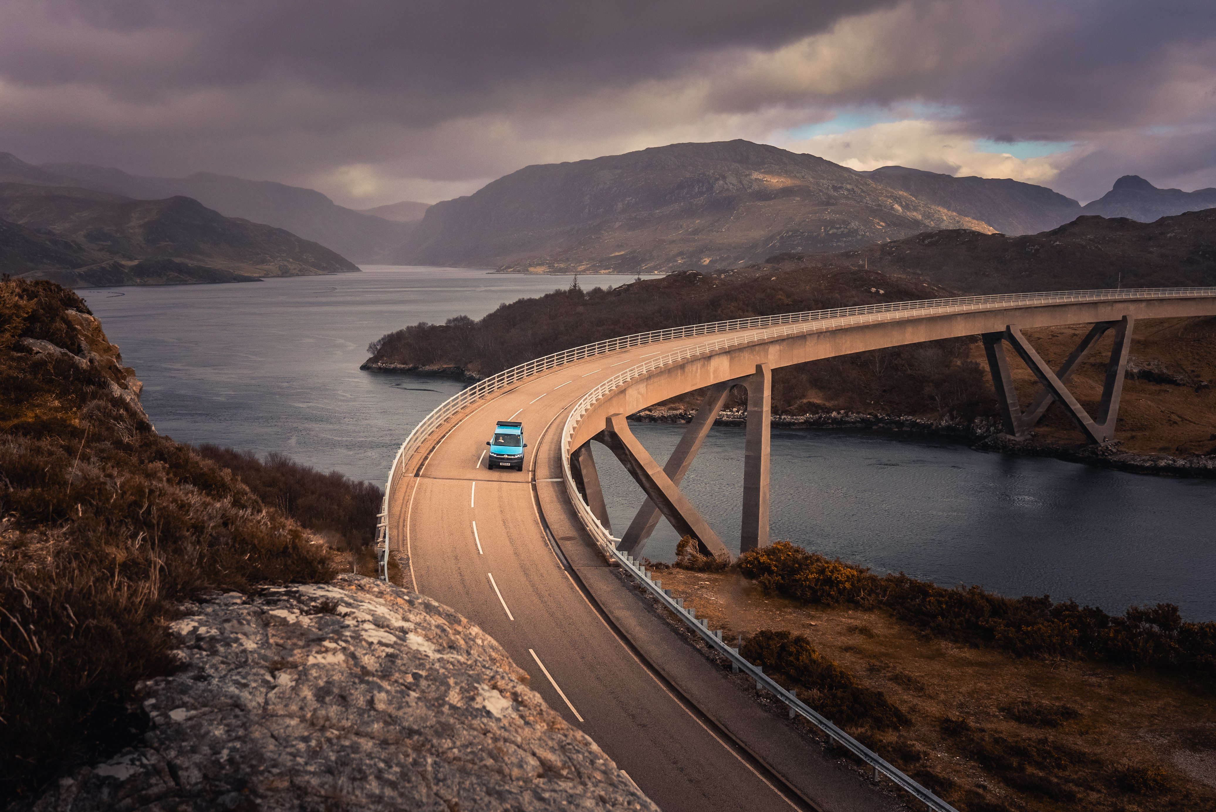 Van in highlands-1