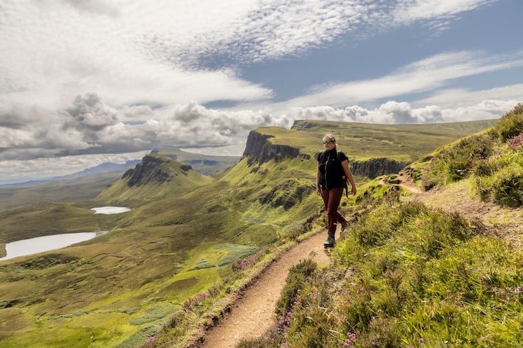 hiking Isle of Skye