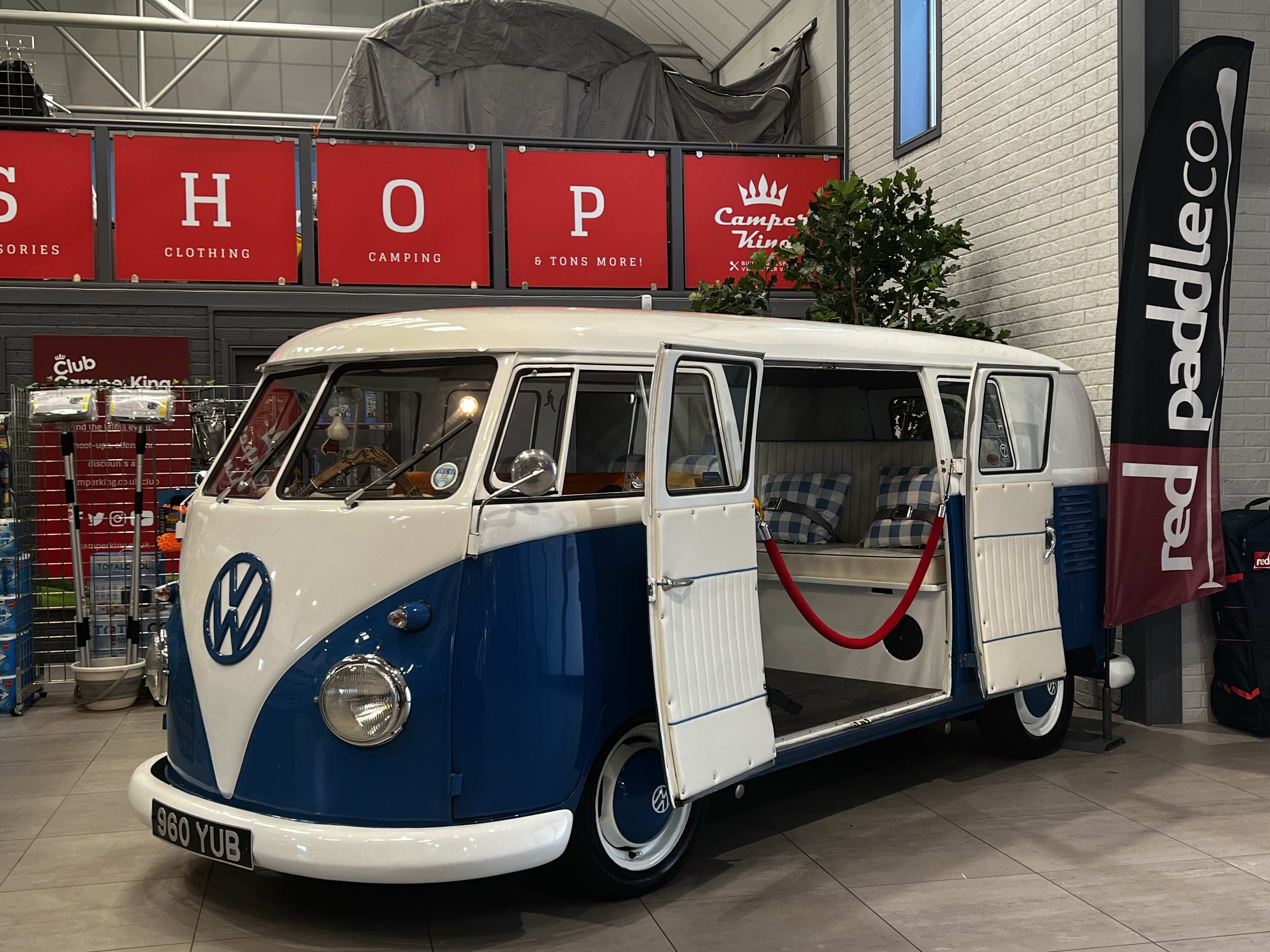 1961 restored 'splitty' makes CamperKing HQ its permanent home