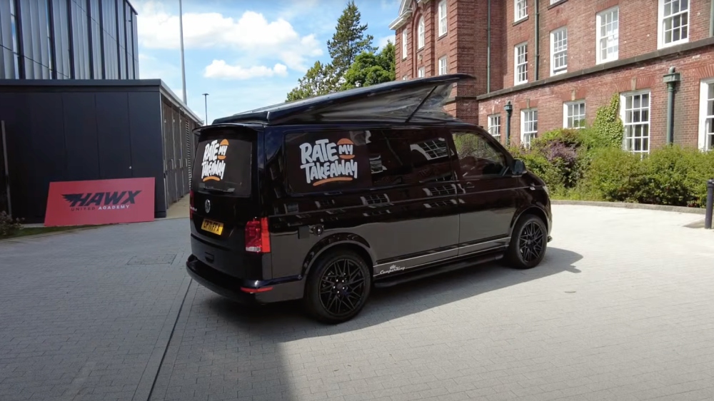 CamperKing campervan chosen as the official vehicle for Rate My Takeway (WATCH)