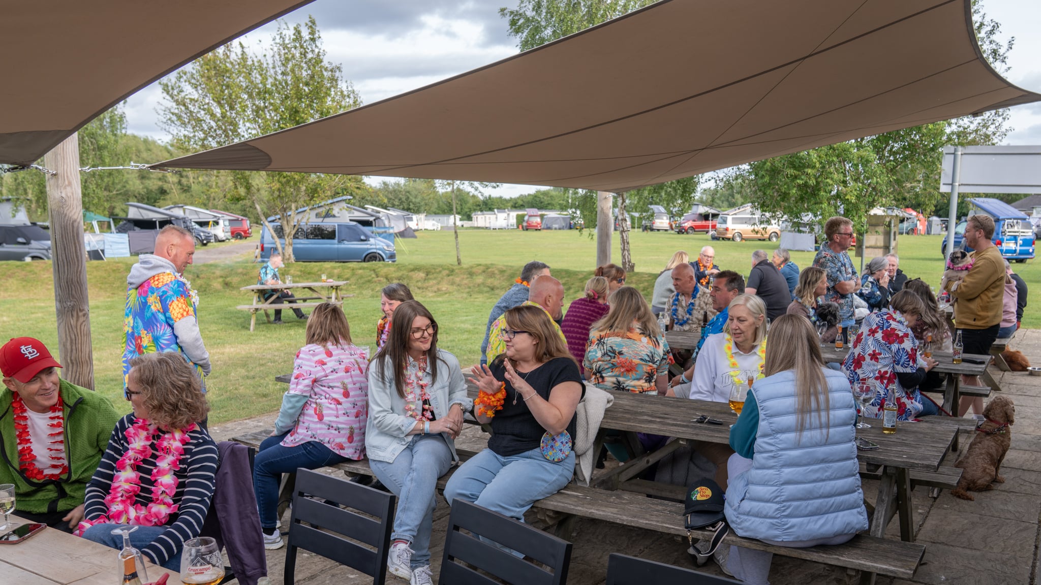 Club CamperKing members enjoy the weekend